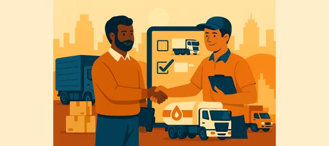 تعامل شرکت حمل و نقل با رانندگان