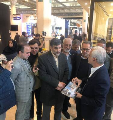 حضور مهندس رضا اکبری معاون راهداری سازمان راهداری و حمل و نقل جاده ای