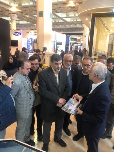 بازدید مهندس اکبری، معاون راهداری سازمان راهداری و حملونقل جادهای 1 حضور مهندس رضا اکبری معاون راهداری سازمان راهداری و حمل و نقل جاده ای