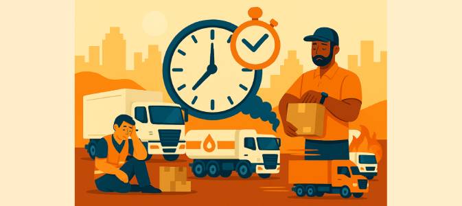 اهمیت زمان‌بندی در حمل بار